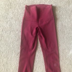 Lululemon Cranberry Leggings